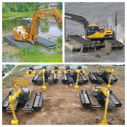 Latest company case about Amphibious pontoon working