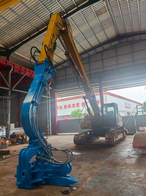 Latest company case about Hydraulic Pile Driver - Silent & High-Efficiency Piling Equipment for Construction