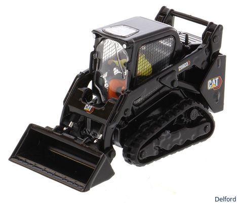 Caterpillar 259D3 Skid Steer Loader 1/50 Scale Black Diecast Replica Alloy Model 85677BK