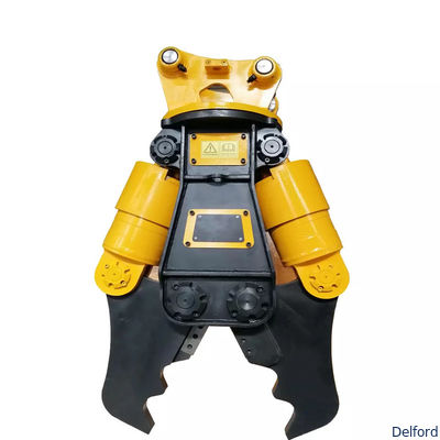 Double Cylinder Excavator Shear Metal Scrap Concrete Building Demolition Attachment