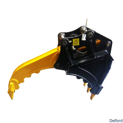 Mini Excavator Hydraulic Power Thumb Bucket Attachment Q345B Steel Excavator Parts