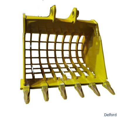 Heavy Duty Excavator Rock Sieve Bucket Skeleton Grid Screening Construction Attachment