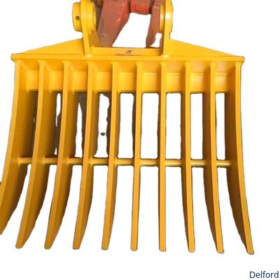 Customizable Heavy-Duty Excavator Root Rake Bucket High Quality Debris Clearing