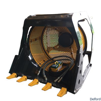 Factory Price Customized Excavator Fine Screening Bucket Stone Crusher Bucket for Sale