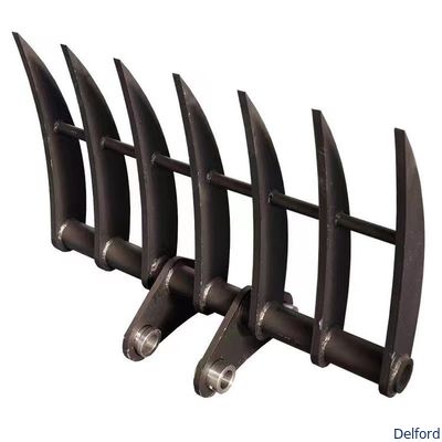 Custom Excavator Ripper Rake Soil Cracking Digging Rake Universal Fit Construction Part