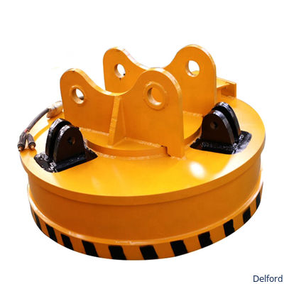 Custom Excavator Circular Electromagnet Chuck For Metal And Lifting Scrap
