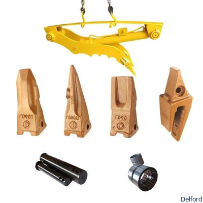 Excavator Bucket Teeth Pins GET Parts Casting Forging Construction Machine Durable