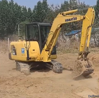 Komatsu PC56 PC56-7 Mini Used Excavator Pre Owned Digger