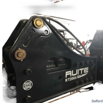 Ruite 200 Hydraulic Breaker Hammer Impact Resistant For 50 Ton Excavator