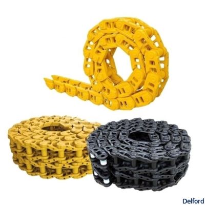 Komatsu PC15 PC20 PC25 PC30 PC35 Mini Excavator Track Chain with Shoe Group Replacement Part