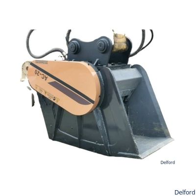 Hydraulic Crusher Bucket For Excavator 25ton High Vibration Frequency Crushing Rocks