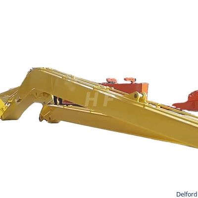 Customized Excavator Long Reach Arm Extension Big Boom Heavy Duty Demolition Accessory for Building Projects Supplier