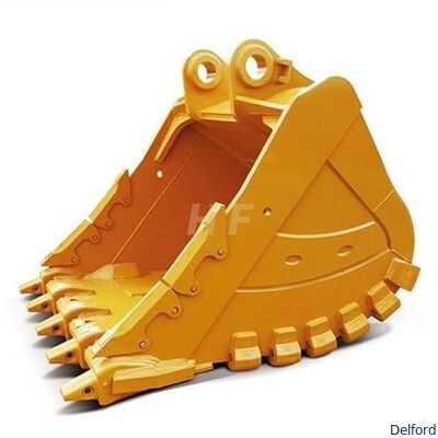 Heavy Duty Rock Bucket Extreme Duty Excavator Spade Nose Customized 1.4 1.6 3 CBM Construction Equipment Parts Supplier