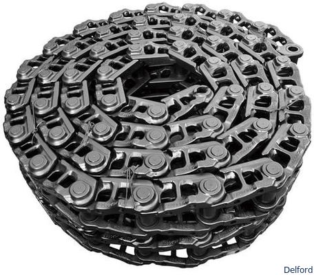 190mm Pitch Excavator Track Chain Group with Shoes For 20 Ton PC200 EX200 320 Parts