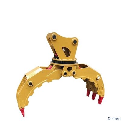 Heavy Duty 360 Rotating Hydraulic Rock Grapple for CAT320 330 336 Excavator