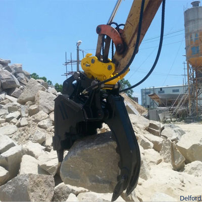 Mini Excavator Hydraulic Power Thumb Bucket Attachment Q345B Steel Excavator Parts