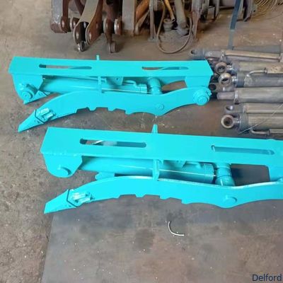 Customizable Mini Excavator Attachments Hydraulic Thumb Grapple Q345B NM400