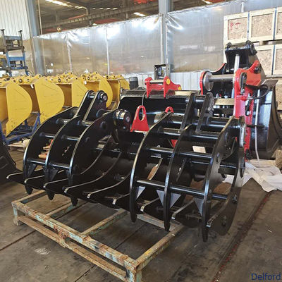Customizable Excavator Rake Bucket For Land Clearing Soil Preparation