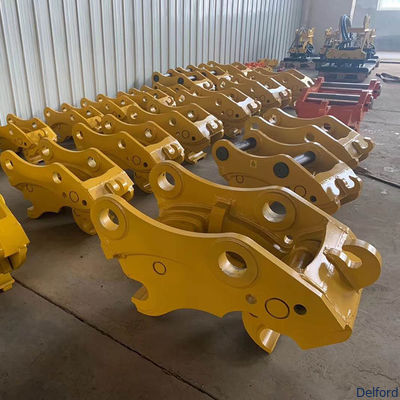 Mini Excavator Hydraulic Quick Coupler Hitch Attachment With Closed Lifting Hook