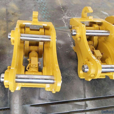 Steel Hydraulic Quick Hitch Coupler Customized For Hyundai Mini Excavators