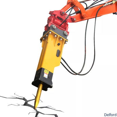 Excavator Hydraulic Rock Breaker Hammer Backhoe Attachment Part CE Certified