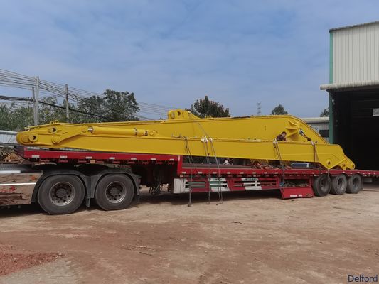Custom 30m Long Reach Excavator Boom Arm For 30-50 Ton Machines Extension Arm