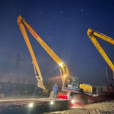 Used Long Reach Excavator Boom Arm Customizable For Kato HD820 HD700 HD360