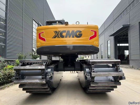 Defeng factory customized  Amphibious Excavator Pontoon Floating for zoomlion excavator