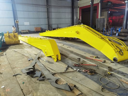 Custom 18m 20m Long Reach Boom Arm Komatsu PC220 PC240 Excavator High Strength Steel