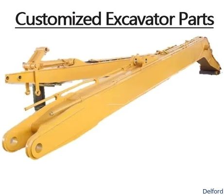Heavy Duty Excavator Long Reach Boom 10m 12m 15m 18m for SY60 PC70 SY75 SK75 ZX70