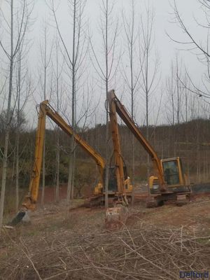 Heavy Duty Excavator Long Reach Boom 10m 12m 15m 18m for SY60 PC70 SY75 SK75 ZX70