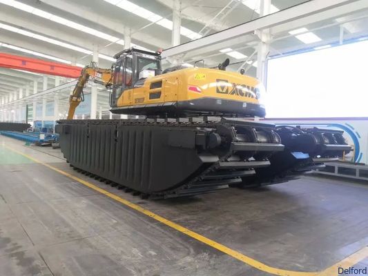20 Ton Amphibious Excavator Swamp Buggy For Wetland Digging