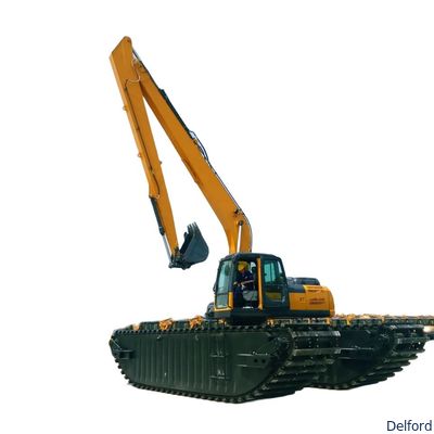 20 Ton Amphibious Excavator Swamp Buggy For Wetland Digging