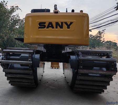 Q355B Floating Pontoon Undercarriage For 6-50T Amphibious Excavator
