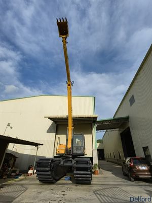 Q355B Floating Pontoon Undercarriage For 6-50T Amphibious Excavator