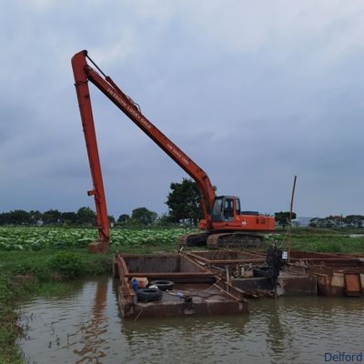 Hitachi ZX35 Custom Excavator Long Reach Boom Arm 25 Meter Extended Deep Digging