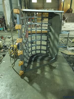 Heavy Duty Excavator Rock Sieve Bucket Skeleton Grid Screening Construction Attachment