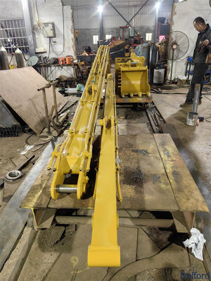 Defeng Customized Long Reach Telescopic Excavator Boom Arm Extension For Any Models
