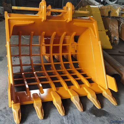 Durable High Quality Excavator Sieve Skeleton Grid Bucket Hitachi Zx350 Komatsu Pc350