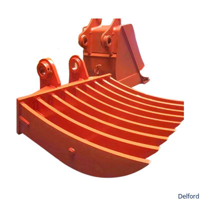 Customizable Heavy-Duty Excavator Root Rake Bucket High Quality Debris Clearing
