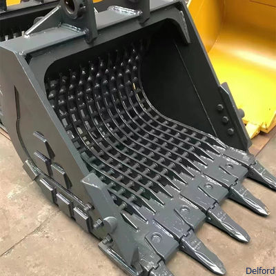 Customizable Excavator Grid Sieve Rock Skeleton Bucket for Construction Mining Sifting Sorting