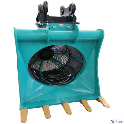 Soil Sand Gravel Roll Screen Bucket 360 Rotary Screening Bucket for Excavator