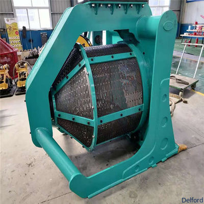 Soil Sand Gravel Roll Screen Bucket 360 Rotary Screening Bucket for Excavator
