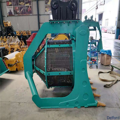 Soil Sand Gravel Roll Screen Bucket 360 Rotary Screening Bucket for Excavator