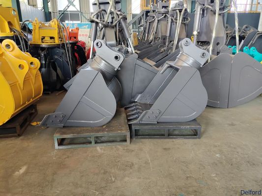 360 Rotating Tilt Bucket for 12-100 Ton Excavator Mud Dustpan OEM Custom Made