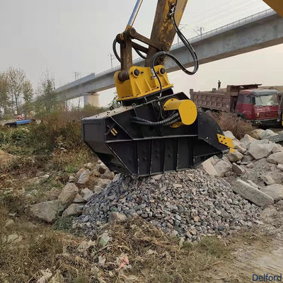Excavator Hydraulic Crusher Bucket for Rock Stone Concrete Crushing Demolition Recycling