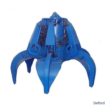 5 Ton Multi Functional Electro Hydraulic Rotating Grab Bucket Excavator Crane Attachment