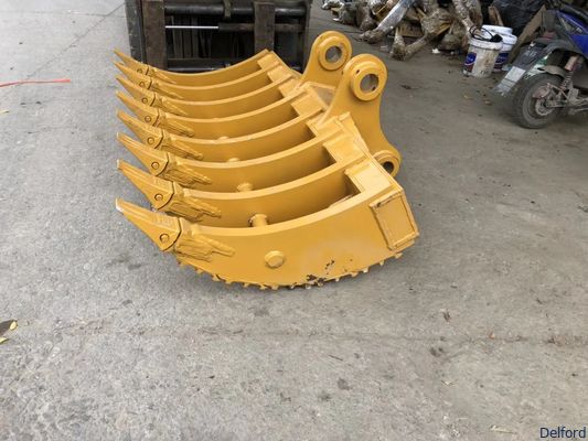 Customized High Quality Excavator Rock & Crush Bucket Q355B Q690 Steel for Construction