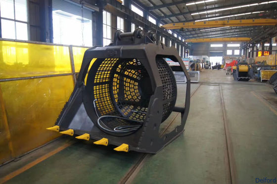 Factory Price Customized Excavator Fine Screening Bucket Stone Crusher Bucket for Sale
