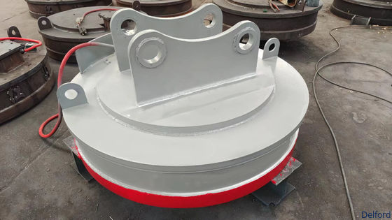 Custom Excavator Circular Electromagnet Chuck For Metal And Lifting Scrap